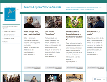 Tablet Screenshot of centroloyola.org
